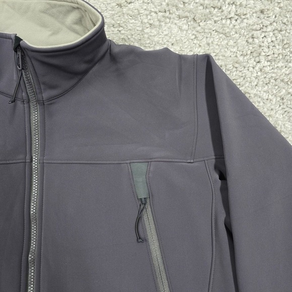Arc'teryx LEAF Mens Bravo Softshell Jacket Gray Full Zip‎ Size Medium Gorpcore - Picture 3 of 13